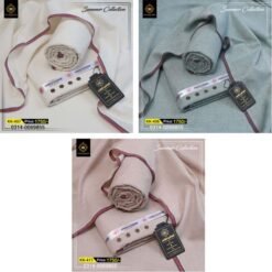 Pack Of 3 ( Off White+Sea Green+Light Skin ) KK-909