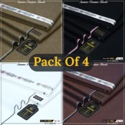 Pack Of 4 Premium Khaddi KK-920