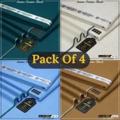 Pack Of 4 Premium Khaddi KK-921