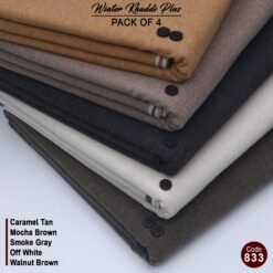 Pack Of 5 (Caramel Brown+Taupe Brown+Somke Grey+Off White+walnut Brown) KK-833